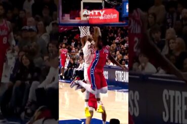 DUNK FEST ON EMBIID 😳🔥 Cavs Went CRAZY