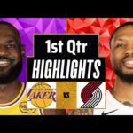 Lakers vs Blazers Full Game Highlights 1st Qtr P2  | Jan 17 | 2026 NBA Highlights