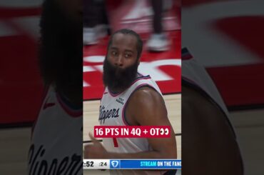 James Harden is CLUTCH 🤯