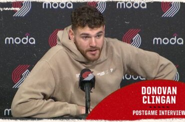 Donovan Clingan Postgame Media Availability | vs Los Angeles Lakers | January 17th, 2026