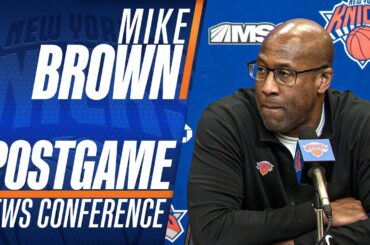 Mike Brown assesses Knicks third straight loss to Phoenix at MSG