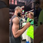 Feelin' all the hometown love 💚☘️ #celtics #nba #shorts