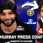 Jamal Murray on Dropping 42pts & JOKES About Fans Watching Broncos After Nuggets WIN vs Wizards