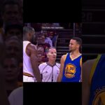 LEBRON SHUTS CURRY down 🔒😤 #shorts #ytshorts #basketball #nba #curry #lebronjames