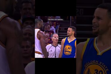 LEBRON SHUTS CURRY down 🔒😤 #shorts #ytshorts #basketball #nba #curry #lebronjames