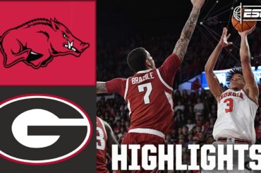 TOP 25 MATCHUP 👏 Arkansas Razorbacks vs. Georgia Bulldogs | Full Game Highlights | ESPN CBB