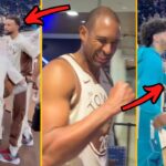 Steph Curry, Jimmy Butler & Golden State Warriors Celebration After Blowout Home Win vs. Hornets!