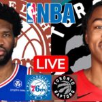 LIVE: PHILADELPHIA 76ERS vs TORONTO RAPTORS | NBA | PLAY BY PLAY | SCOREBOARD