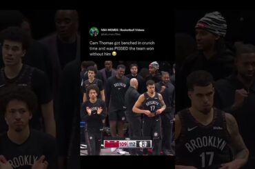 Cam “I need my 30 points” Thomas 😭