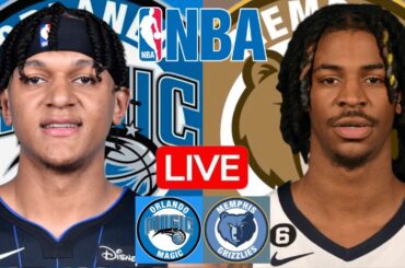 LIVE: ORLANDO MAGIC vs MEMPHIS GRIZZLIES | NBA | PLAY BY PLAY | SCOREBOARD