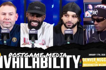 ALL Denver Nuggets Postgame Media vs. WAS 🎙️