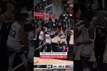 Wemby is DIFFERENT 👽