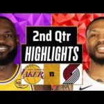 Lakers vs Blazers Full Game Highlights 2nd Qtr | Jan 17 | 2026 NBA Highlights
