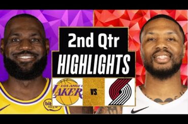 Lakers vs Blazers Full Game Highlights 2nd Qtr | Jan 17 | 2026 NBA Highlights