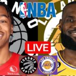 LIVE: TORONTO RAPTORS vs LOS ANGELES LAKERS | NBA | PLAY BY PLAY | SCOREBOARD