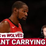 CONCERN: Houston Rockets Need Kevin Durant MASTERCLASS To EDGE Timberwolves WITHOUT Anthony Edwards
