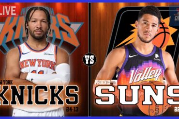 New York Knicks VS Phoenix Suns LIVE Play-By-Play | Pre and Post Game Coverage!