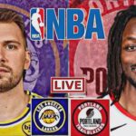 NBA LIVE: LOS ANGELES LAKERS vs PORTLAND TRAIL BLAZERS (LIVESCORE)