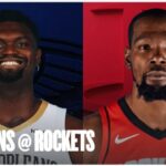 New Orleans Pelicans at Houston Rockets  NBA Live Play by Play Scoreboard / Interga