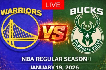 NBA LIVE! Golden State Warriors vs Milwaukee Bucks | January 19, 2026| Warriors vs Bucks | 2K
