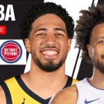 🔴 LIVE: INDIANA PACERS vs DETROIT PISTONS | NBA | PLAY BY PLAY | LIVE SCOREBOARD