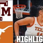 Texas A&M Aggies vs. Texas Longhorns | Full Game Highlights | ESPN College Basketball