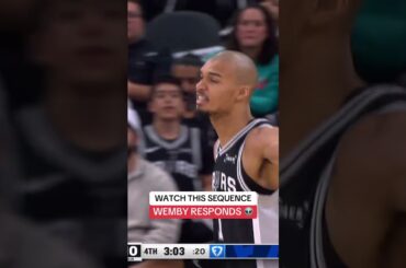 this Ant & Wemby sequence is CINEMA 🍿