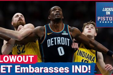 DESTRUCTION: Detroit Pistons ROUT Pacers | Michael Porter Jr Rumors HEATING UP!