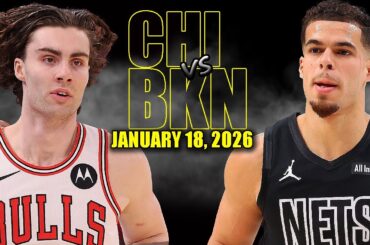 Chicago Bulls vs Brooklyn Nets Full Game Highlights - January 18, 2026 | NBA Season