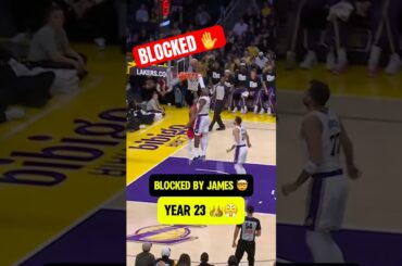 LeBron CHASE DOWN BLOCK 🍿