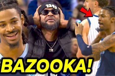 Ja Morant is Back with a new celly in London, BAZOOKA! | Grizzlies vs Magic Game Highlights