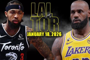 Los Angeles Lakers vs Toronto Raptors Full Game Highlights - January 18, 2026 | NBA Season