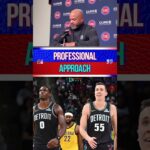 Pistons Are Bringing a Professional Approach Every Night 🏀 #nba #basketball
