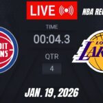 NBA LIVE! Detroit Pistons vs Los Angeles Lakers | JANUARY 19, 2026 | Pistons vs Lakers 2K26