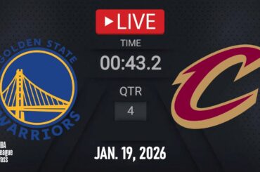 NBA LIVE NOW! Golden State Warriors vs Cleveland Cavaliers | Jan. 19, 2026 | Cavs vs Warriors 2K26