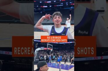 Imitating Greatness. @Brawadis @rug #shorts | Phoenix Suns