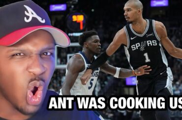 Spurs Fan Reacts To San Antonio Spurs vs Minnesota Timberwolves Full Game Highlights | Jan 17, 2026