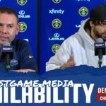 Coach Adelman & Jamal Murray | Postgame Media vs. CHA 🎙️