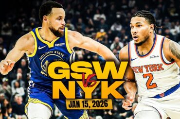 Golden State Warriors vs New York Knicks Full Game Highlights | Jan 15, 2026 | FreeDawkins