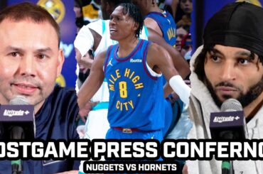 David Adelman & Jamal Murray on How Much They Miss Jokic & More After Blowout LOSS vs Hornets