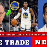 RJ BARRETT HAS JUST ARRIVED: THE WARRIORS FINALLY MAKE A BIG TRADE IN THE NBA. GOLDEN STATE WARRIORS
