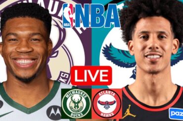 LIVE: MILWAUKEE BUCKS vs ATLANTA HAWKS | NBA | PLAY BY PLAY | SCOREBOARD