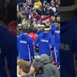 Sixers Tyrese Maxey Gets in Heated & Intense Talk with 76ers Rookie VJ Edgecombe