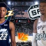 Utah Jazz vs San Antonio Spurs Live Play by Play & Scoreboard
