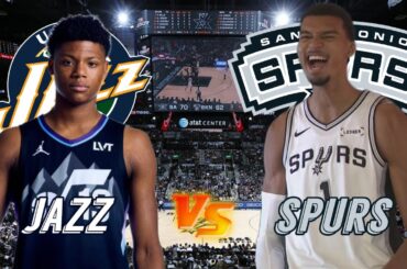 Utah Jazz vs San Antonio Spurs Live Play by Play & Scoreboard