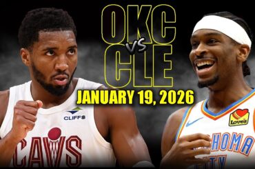 Oklahoma City Thunder vs Cleveland Cavaliers Full Game Highlights – January 19, 2026 | NBA Season