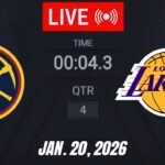 NBA LIVE! Los Angeles Lakers vs Denver Nuggets January 20, 2026 | 2026 NBA Season Live 2K