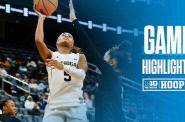 Michigan vs. Vanderbilt | HIGHLIGHTS | Big Ten Women's Basketball | 01/19/2026