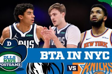 Dallas Mavericks DOMINATE New York Knicks Behind Max Christie’s Eight 3s | DLLS MAVS POSTGAME