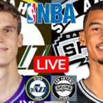 LIVE: UTAH JAZZ vs SAN ANTONIO SPURS | NBA | PLAY BY PLAY | SCOREBOARD